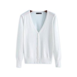 SKSW031 Manufacture of long-sleeved air-conditioned sweaters, design buttons, V-neck, solid color office jackets, knitted jackets specialty store SKSW031 Manufacture of long-sleeved air-conditioned sweaters, design buttons, V-neck, solid color office jackets, knitted jackets specialty store